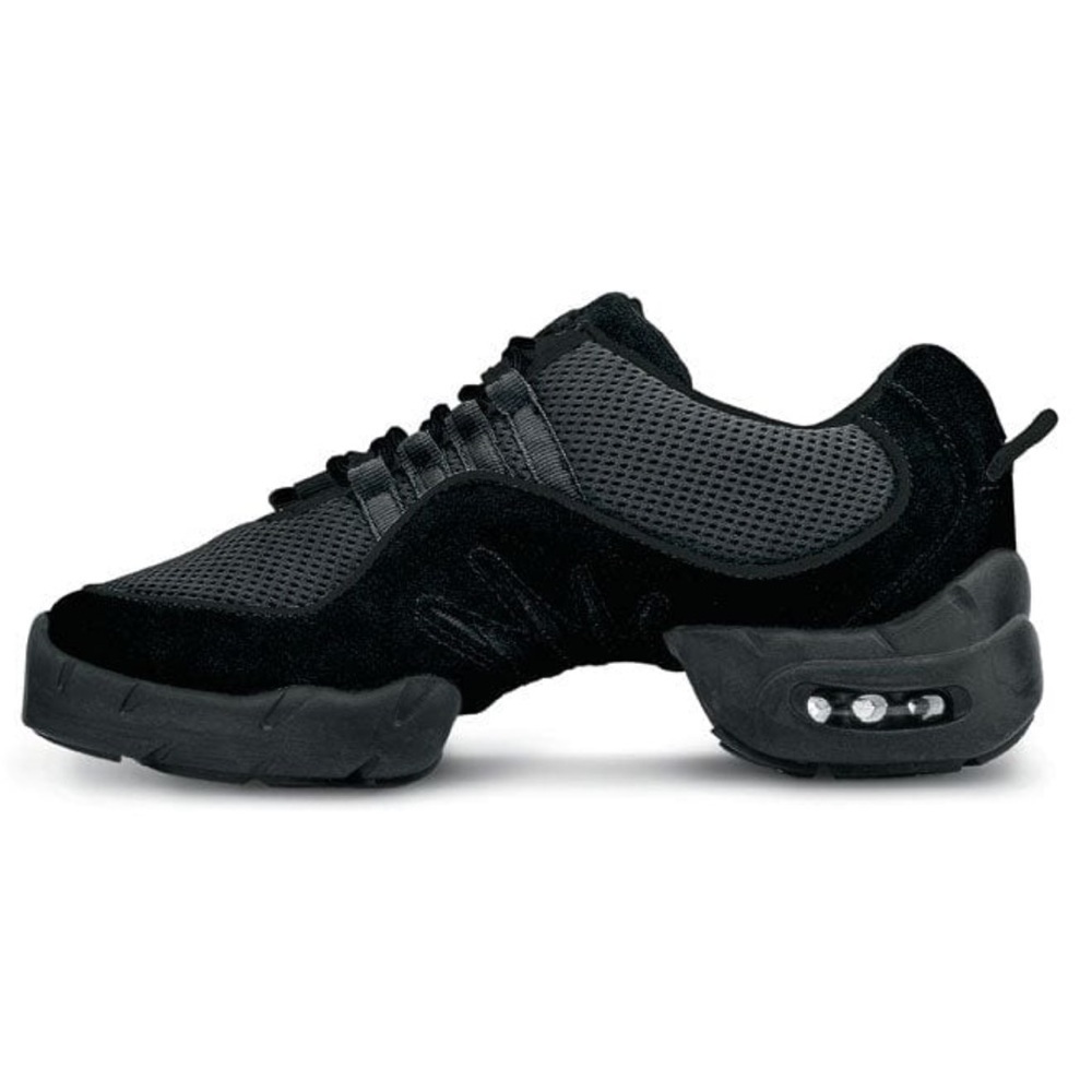 Bloch Black Children’s Performance Mesh Split Sole Dance Sneaker Size 3.5